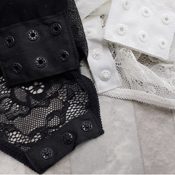 Sam Edelman: Lace Lingerie Bodysuit - Picture 5 of 8